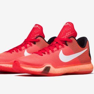 Rare Nike Kobe X 10 Majors Crimson shoes